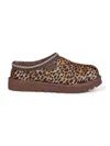 Ugg Tazz Caspian 1178430-bcdr Womens Brown Spotted Print Platform Slipper Gug121 In Brown
