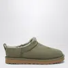 Ugg Burnt Olive Classic Micro Ankle Boots In Multi