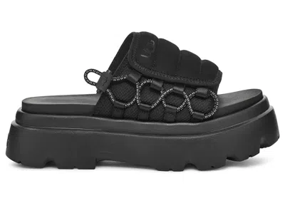 Pre-owned Ugg Callie Sandal (women's) Sneakers In Black
