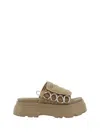 Ugg Sandals In Beige