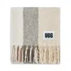 Ugg Calyx Faux Mohair Throw Blanket, 50 X 70 In Chestnut