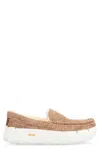 Ugg Camel Suede Ascot Slip Ons