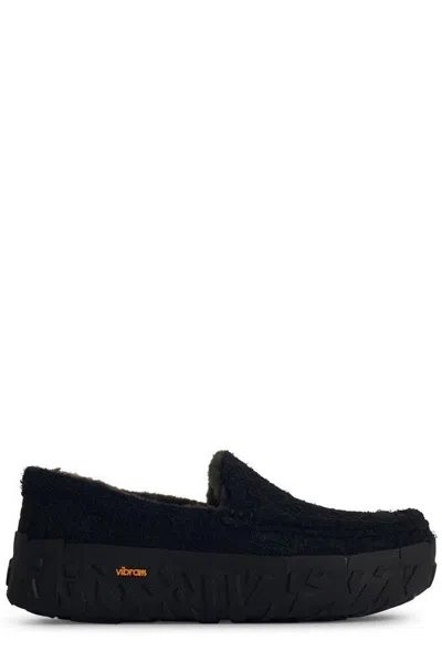 Ugg Camel Suede Ascot Slip Ons