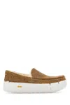 Ugg Camel Suede Ascot Slip Ons In Che