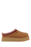 Ugg Tazz Womens Embroidered Slip On Slide Slippers In Brown