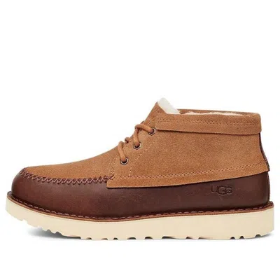 Ugg Campout Chukka 'chestnut Mixed Materia' In Brown