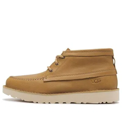 Ugg Campout Chukka Uld 'walnut Leather' In Brown
