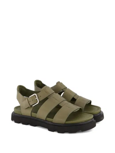 Ugg Capitelle Buckle-strap Sandals In Green