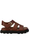 Ugg Capitelle Strap Fisherman Sandals In Brown