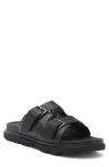 Ugg ® Capitola Buckle Slide Sandal In Black
