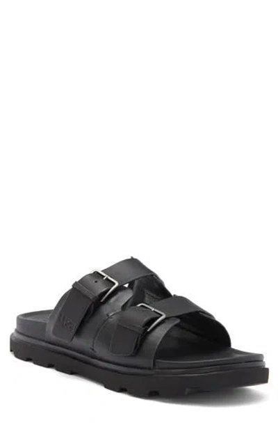 Ugg ® Capitola Buckle Slide Sandal In Black