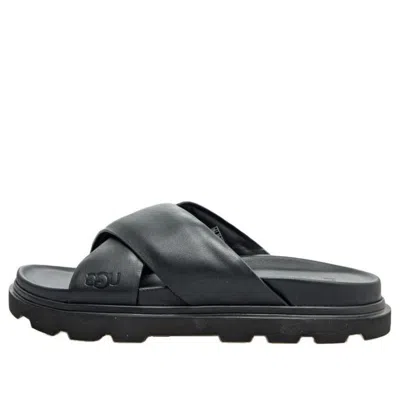 Ugg Capitola Cross Slippers 'black'