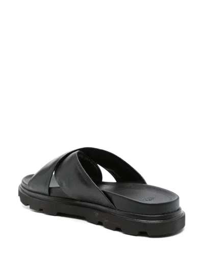 Ugg Capitola Slide Sandal In Black