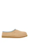 Ugg Cappuccino Suede Tasman Slippers In Brown
