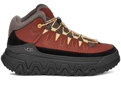 Pre-owned Ugg Captrail High Boot (women's) Sneakers In Red Jasper