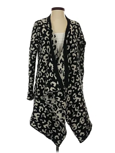 Pre-owned Ugg Cardigan Sweater In Black