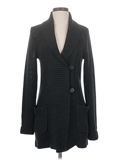 Pre-owned Ugg Cardigan Sweater In Black