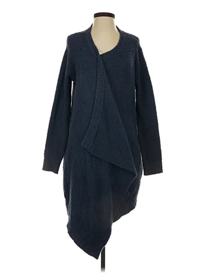 Pre-owned Ugg Cardigan Sweater In Blue