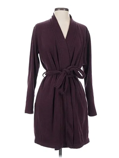 Pre-owned Ugg Cardigan Sweater In Burgundy