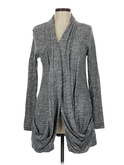 Pre-owned Ugg Cardigan Sweater In Gray