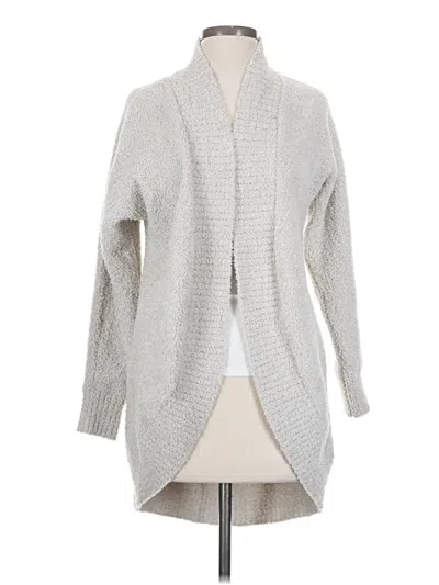 Pre-owned Ugg Cardigan Sweater In Gray