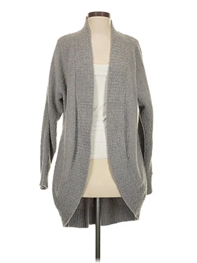 Pre-owned Ugg Cardigan Sweater In Gray