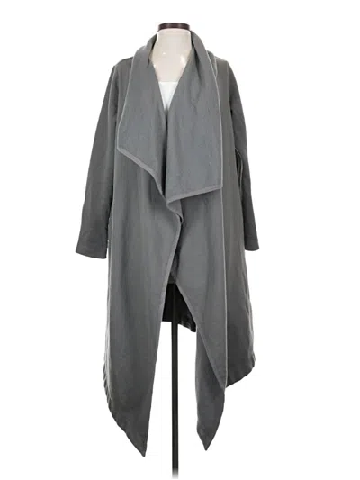 Pre-owned Ugg Cardigan Sweater In Gray