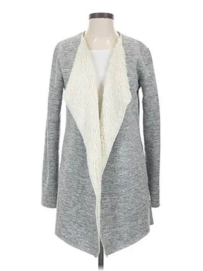 Pre-owned Ugg Cardigan Sweater In Gray