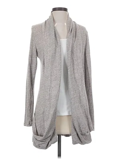 Pre-owned Ugg Cardigan Sweater In Gray