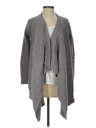 Pre-owned Ugg Cardigan Sweater In Gray
