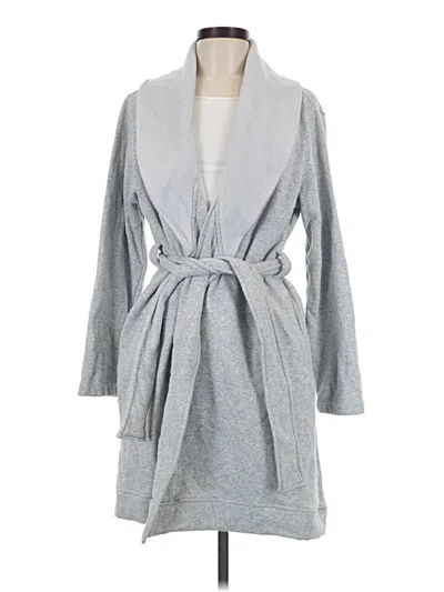 Pre-owned Ugg Cardigan Sweater In Gray