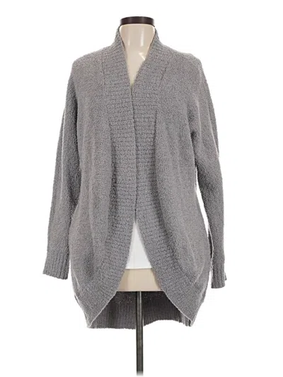Pre-owned Ugg Cardigan Sweater In Gray