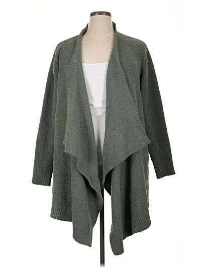 Pre-owned Ugg Cardigan Sweater In Green