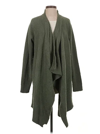 Pre-owned Ugg Cardigan Sweater In Green
