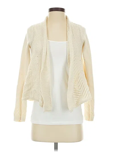 Pre-owned Ugg Cardigan Sweater In Ivory