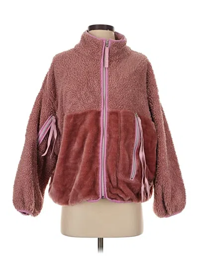 Pre-owned Ugg Cardigan Sweater In Pink