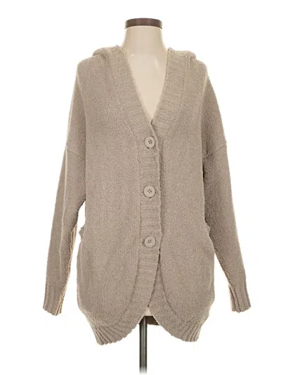 Pre-owned Ugg Cardigan Sweater In Tan