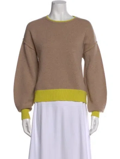 Pre-owned Ugg Cashmere Crew Neck Sweater In Neutral