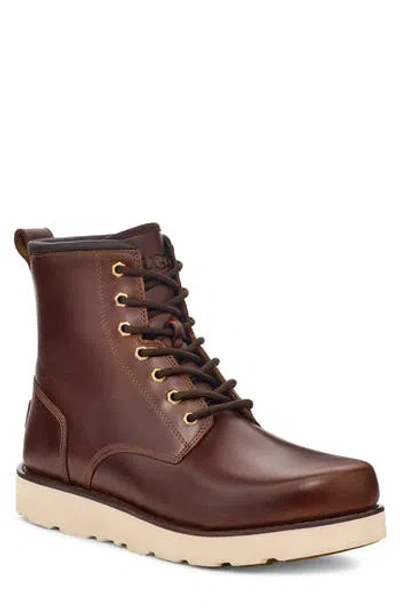 Ugg ® Cason Waterproof Wool Boot In Dark Chestnut