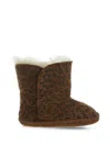 Ugg Cassie Leopard Pattern Boots In Brown