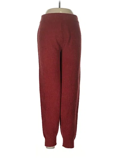Pre-owned Ugg Casual Pants In Burgundy