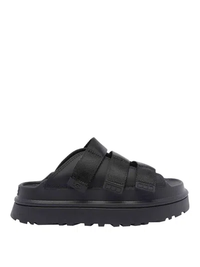 Ugg Goldenglow Slides In Black
