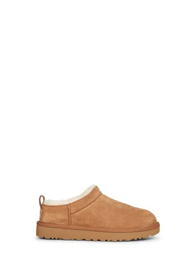 Ugg Chestnut Classic Micro Mules In Brown