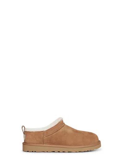 Ugg Chestnut Classic Micro Mules In Brown