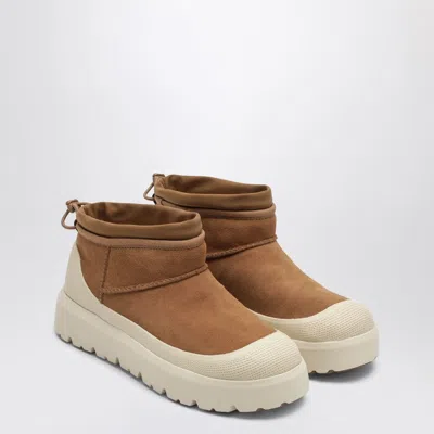 Ugg Chestnut Classic Ultra Mini Weather Hybrid Boots In Brown
