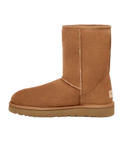 Ugg Chestnut Suede Mid-calf Boots In Brown