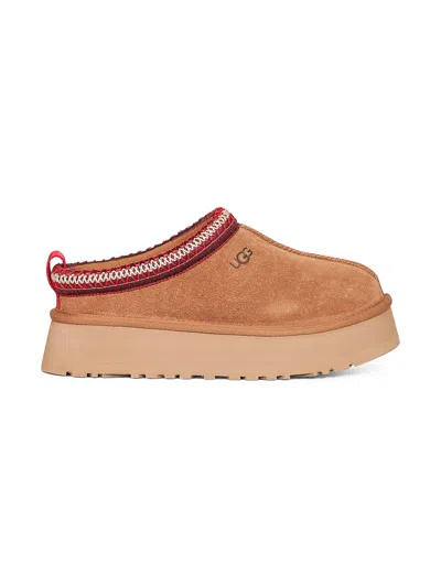 Ugg Chestnut Tazz Ii Mules In Brown