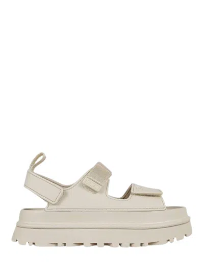 Ugg Chic Summer Slide Sandals For Women In White