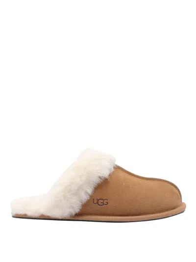 Ugg Scuffette Ii Sliders In Brown
