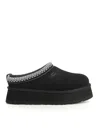 Ugg Tazz Ii Suede Platform Mules In Black
